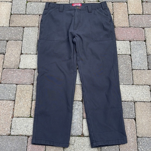 Coleman Pants Coleman Fleece Lined Cargo Work Pants 343 Poshmark